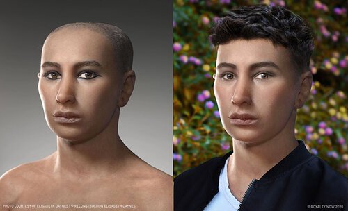 King Tut (From Elisabeth Daynes Reconstruction)