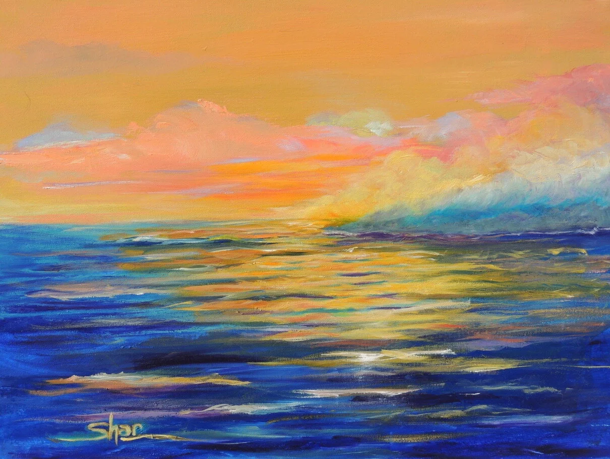 'The Edge of Moloka’i' — Oil —  Painted on-site