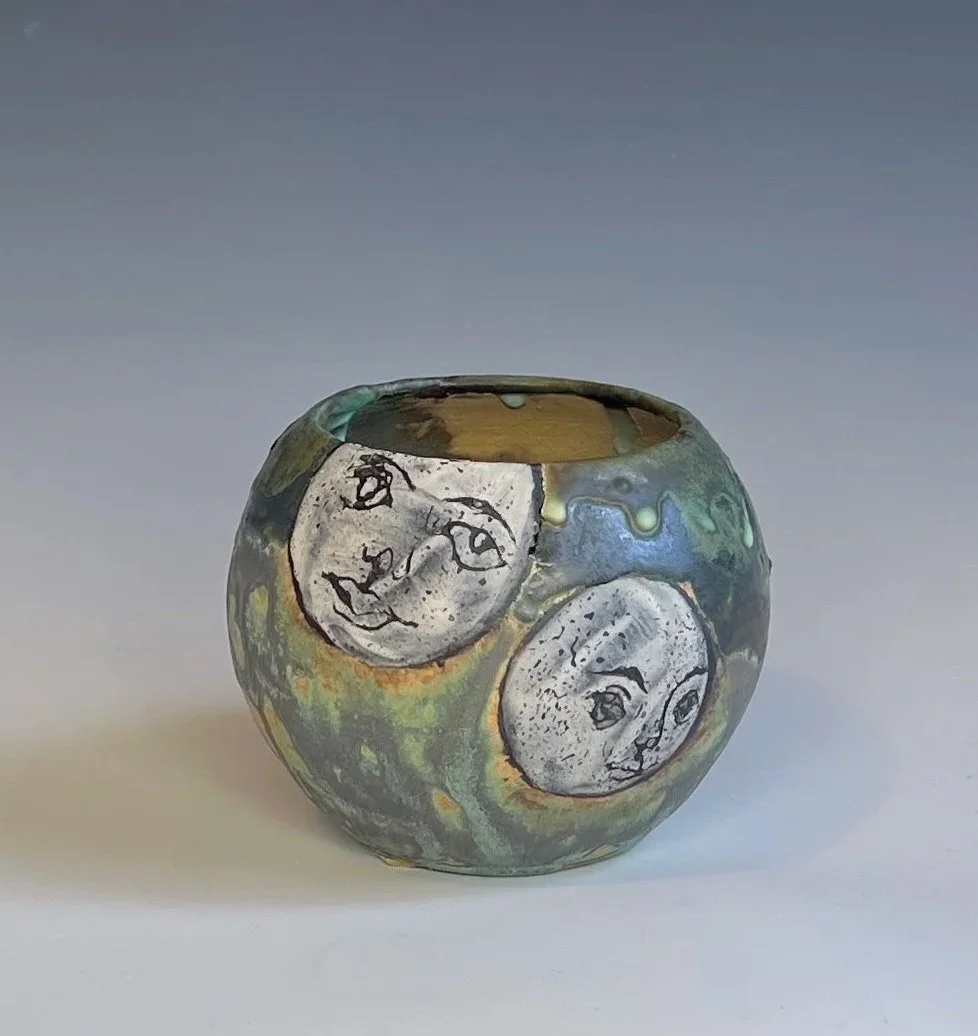 Planetary. 2025. Glazes, slip, underglaze. 