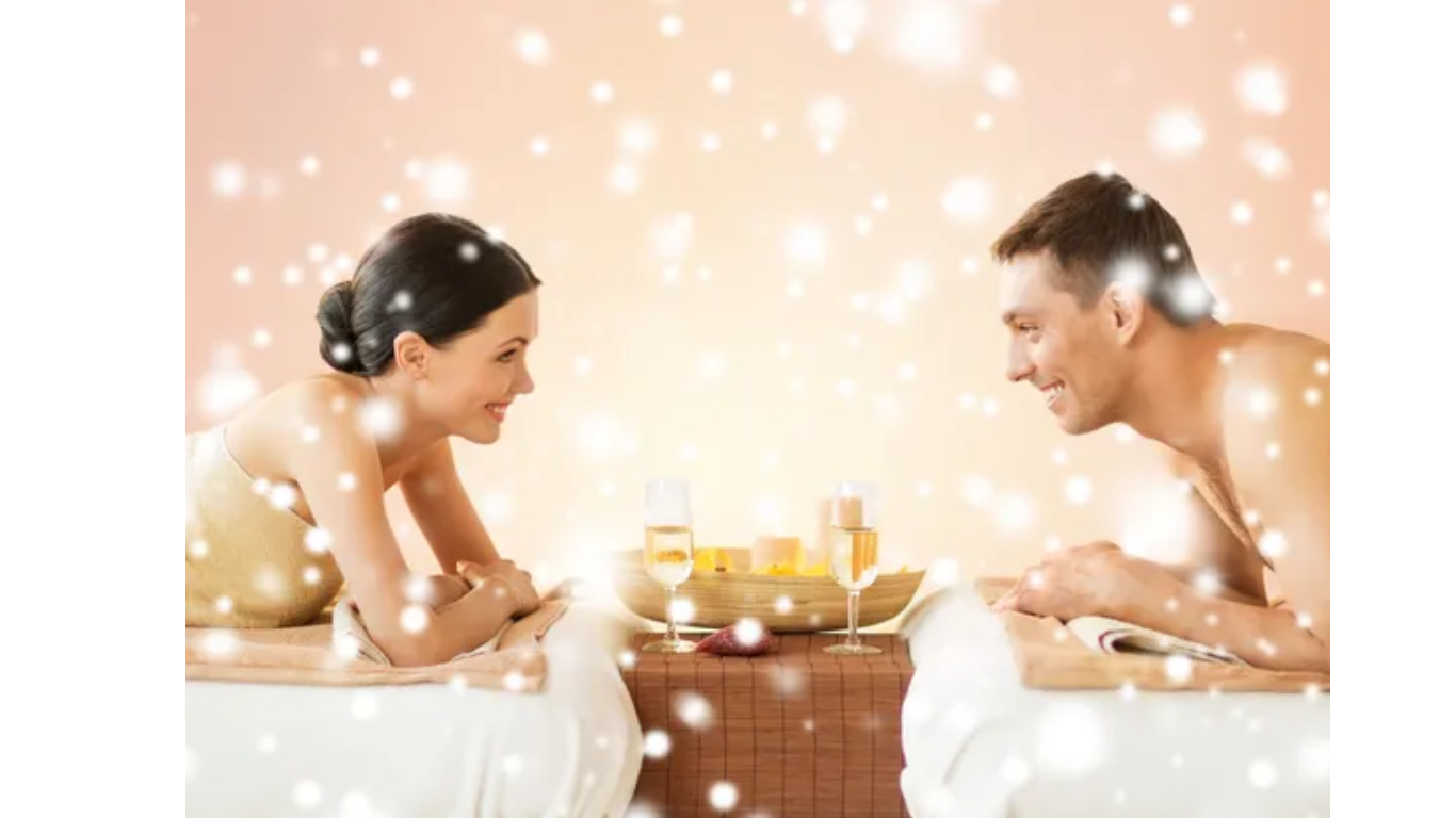 Fireside Romance & Relaxation Massage For Two