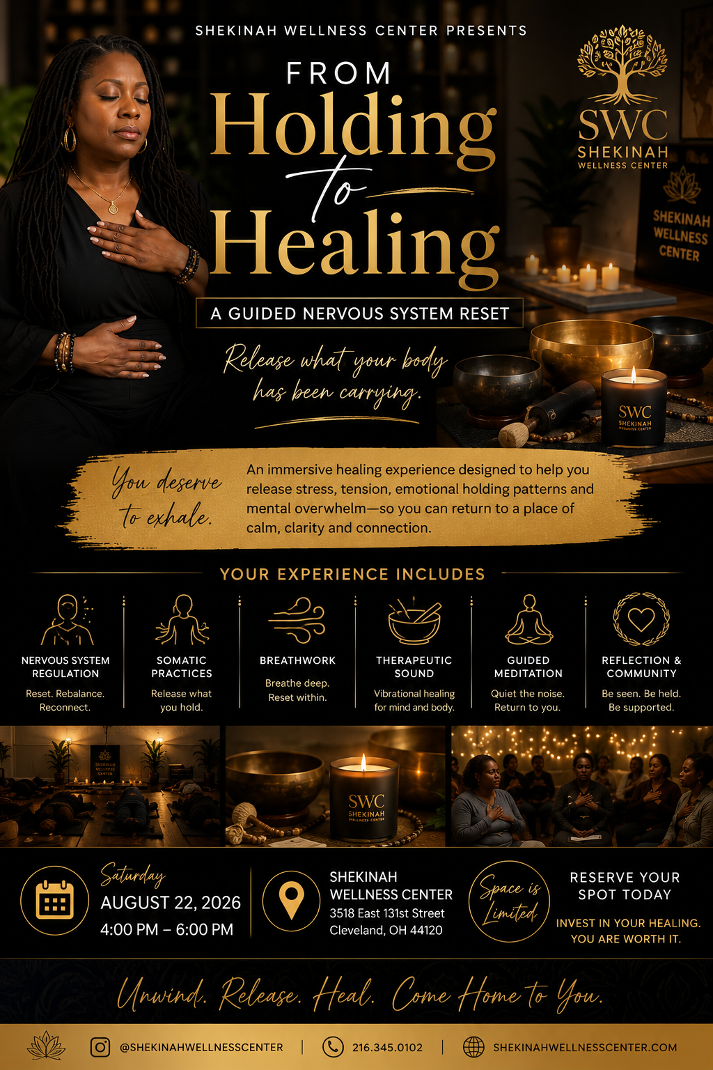 From Holding To Healing 
