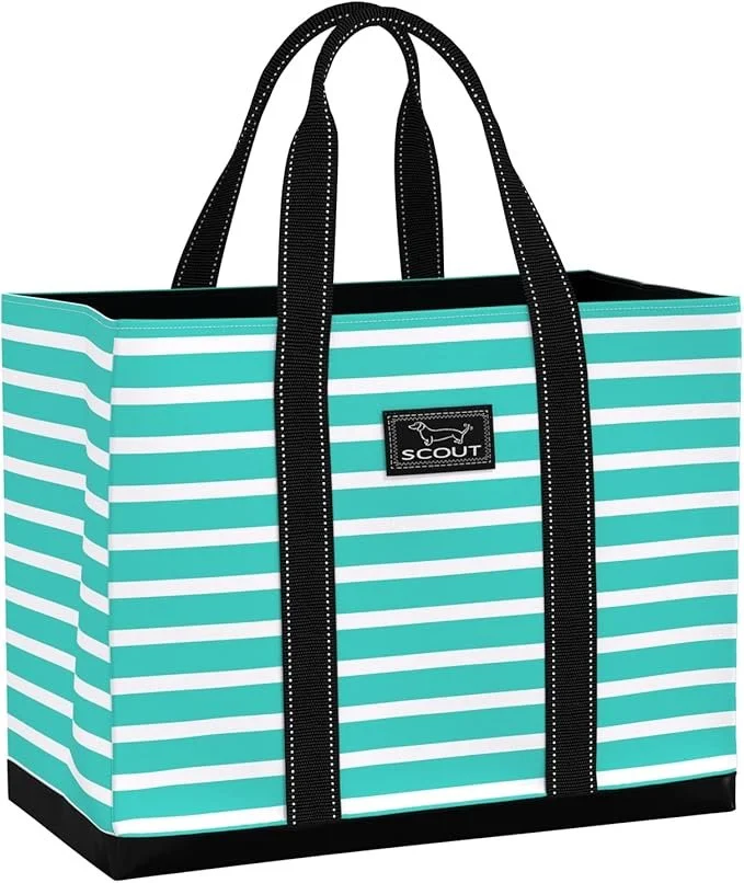 SCOUT Original Deano large tote bag - open top durable beach and pool bag with inside zip pocket.