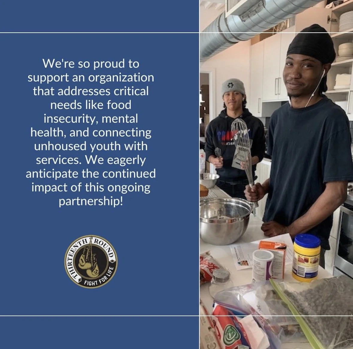 SUPPORTING 13TH ROUND TO MAKE A DIFFERENCE IN OUR COMMUNITY