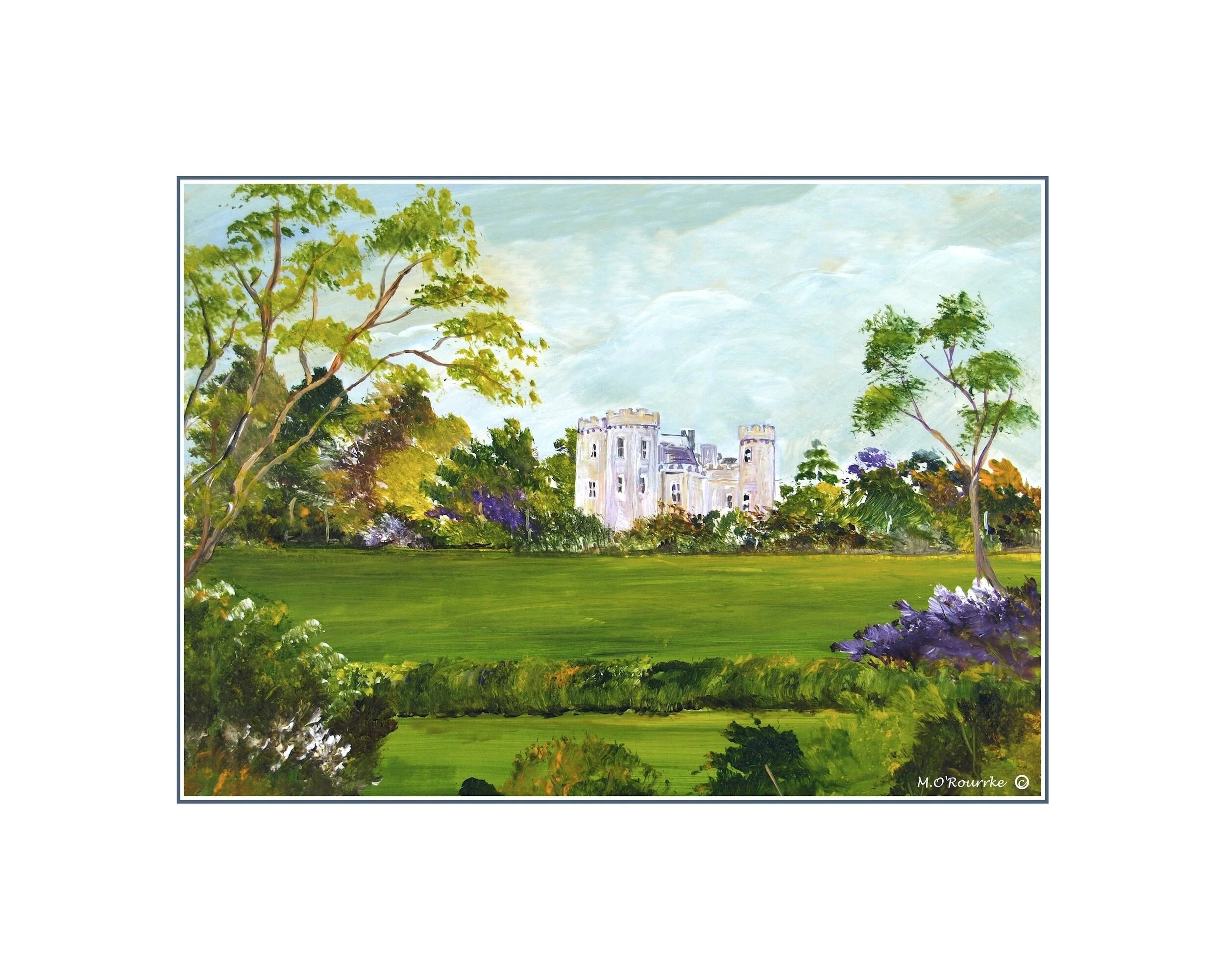 Malahide Castle  Size 10 x 8 inch.JPG