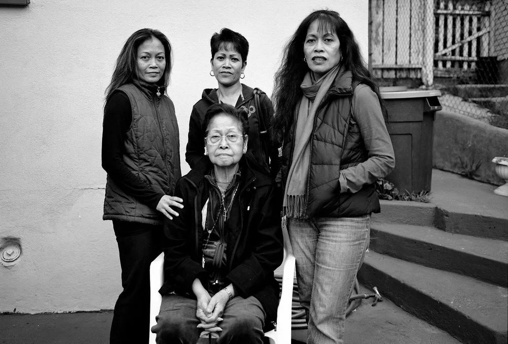 Aunt Chati, Aunt Lorrie, Mom, and Grandma Conchita