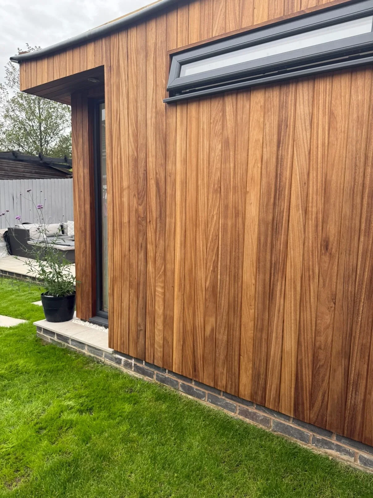 Garden Room with Thermo Ayous Timber Cladding