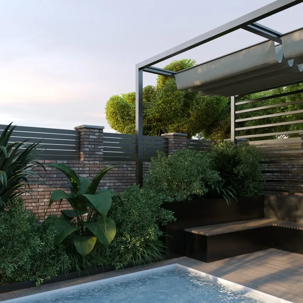 MODE Aluminium Elton Screen Panel