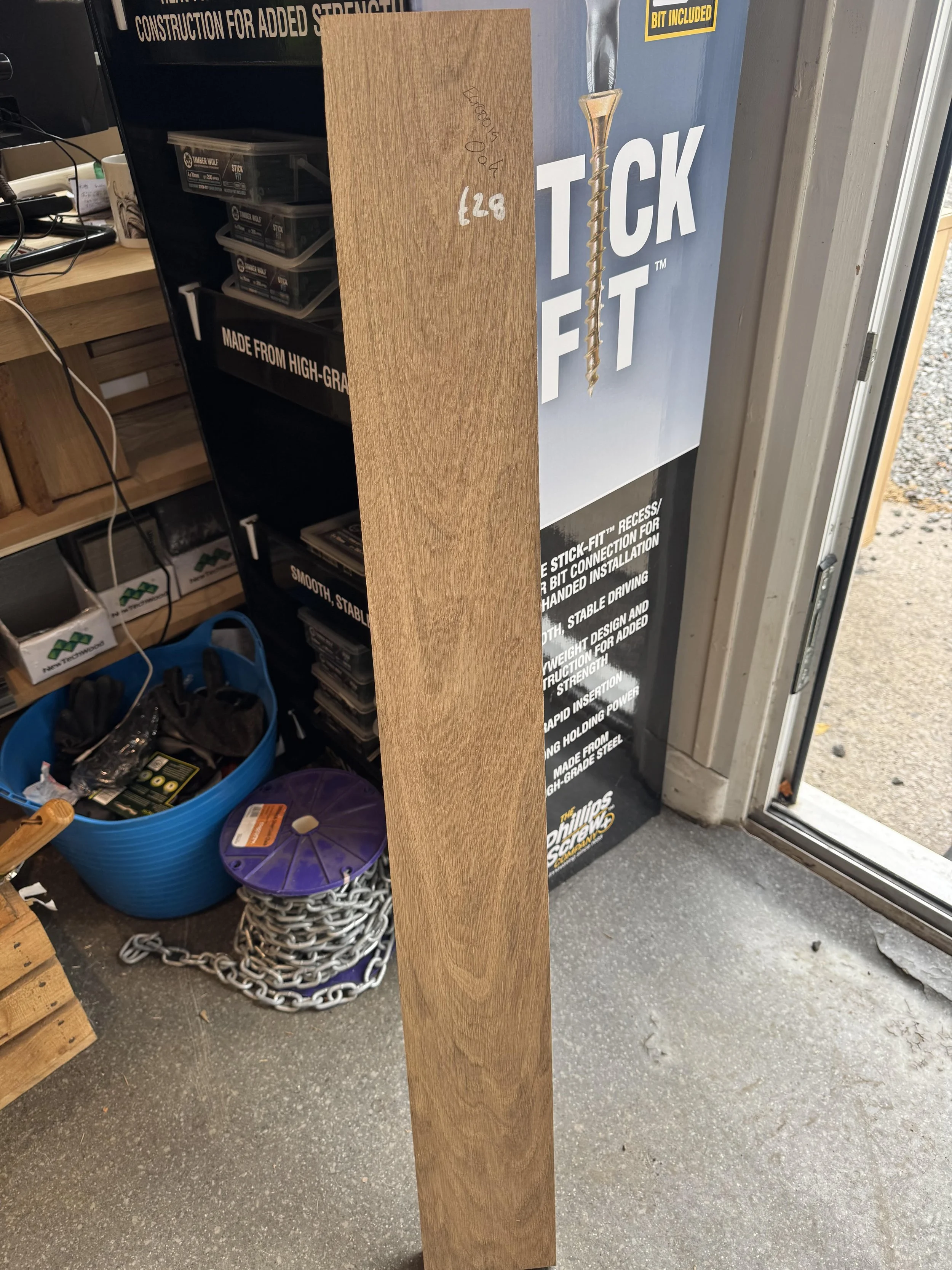 hardwood oak plank