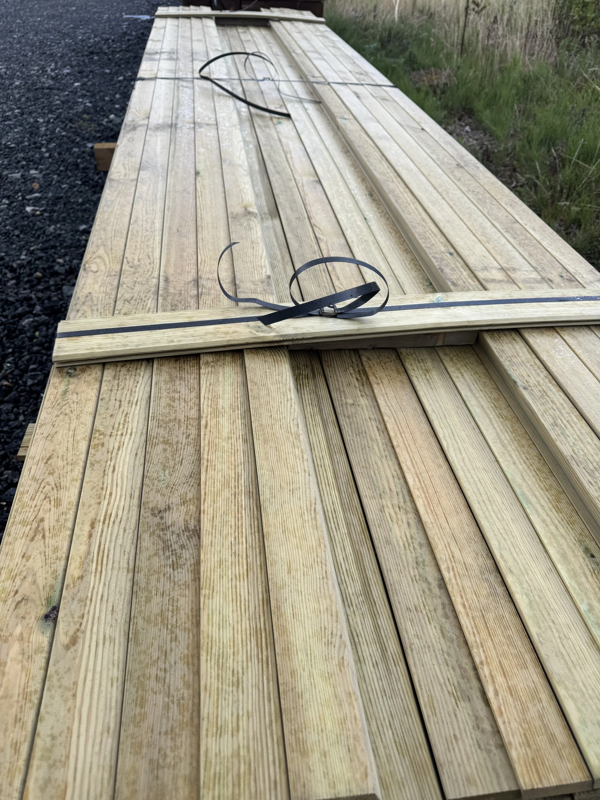 Scandinavian Redwood Timber Fencing Batten/Slat