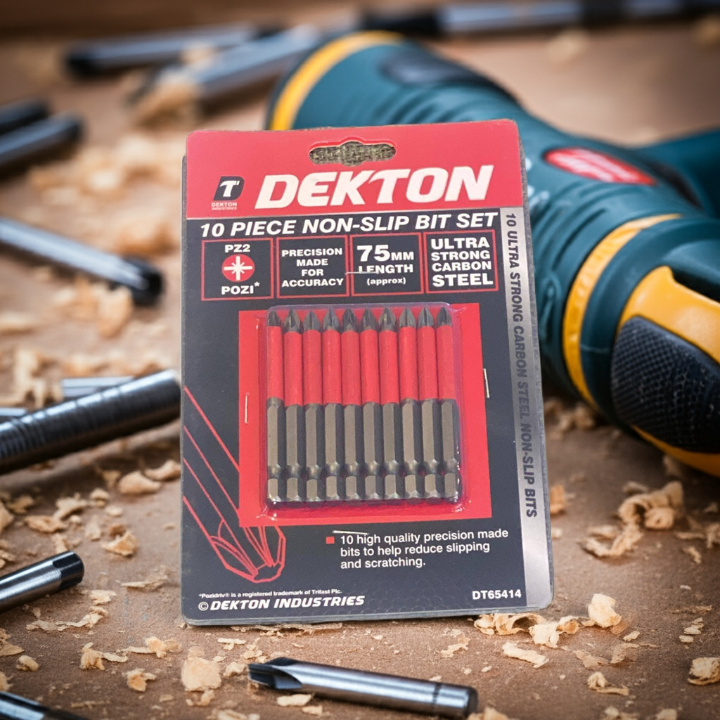 Dekton PZ2 75mm Long Reach Bit Set