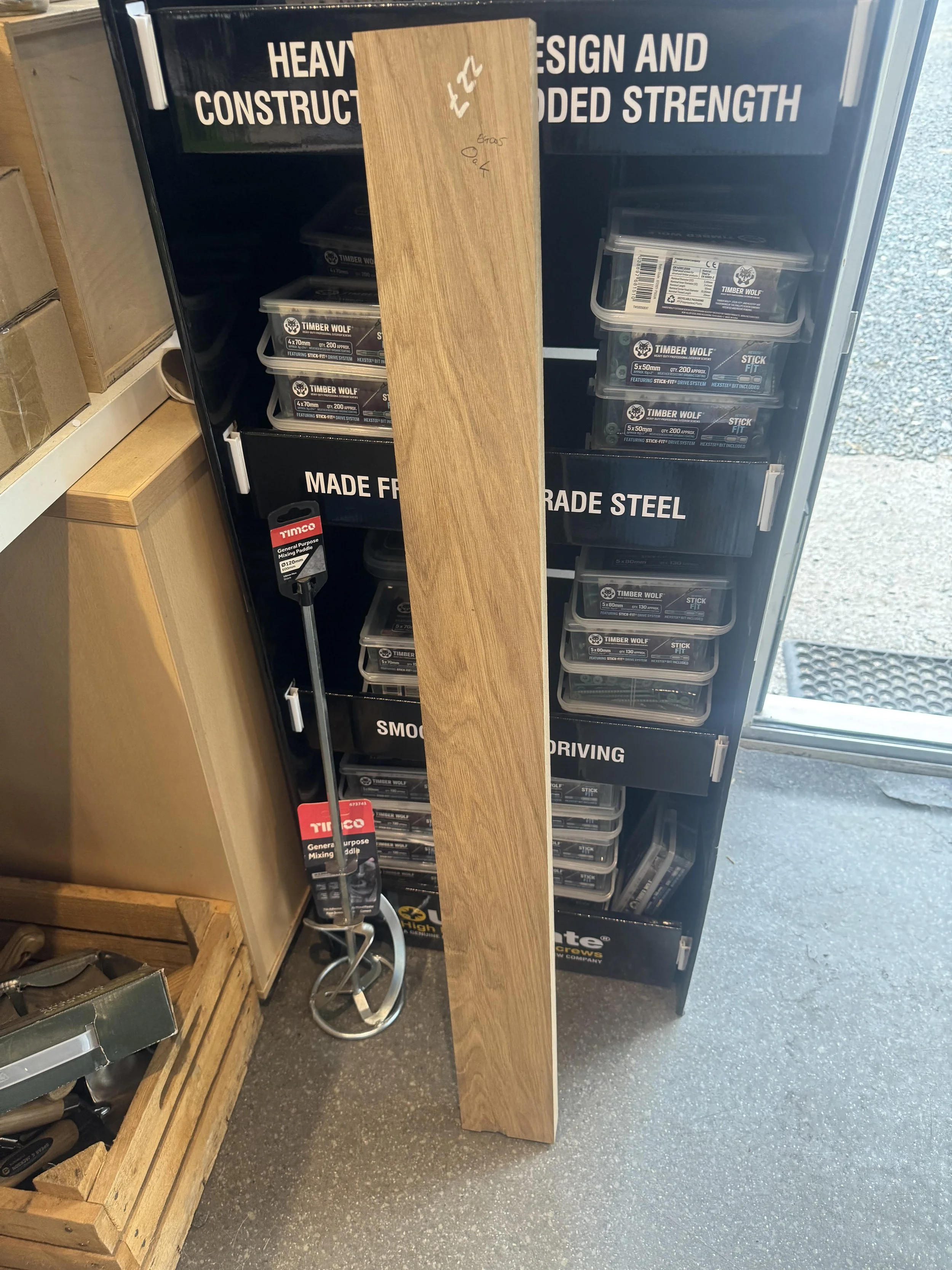 Hardwood Oak Plank