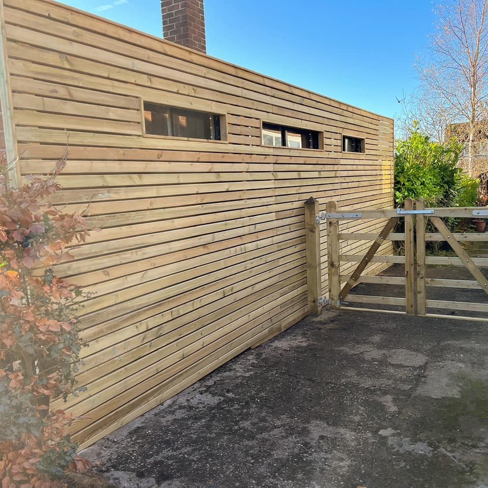 Scandinavian Redwood Timber Fencing Batten/Slat
