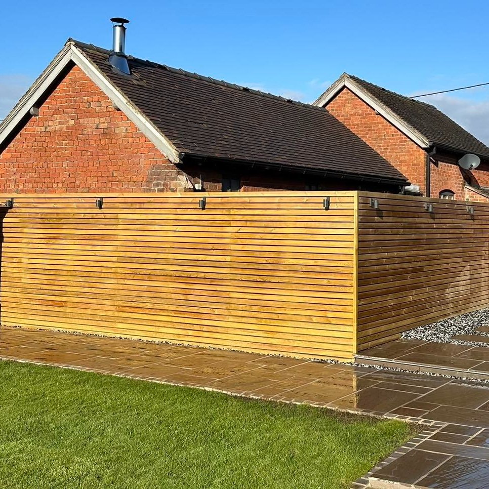 Scandinavian Redwood Timber Fencing Batten/Slat