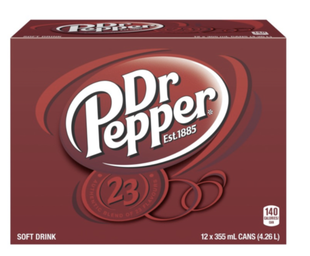 Dr Pepper Original 12 Pack