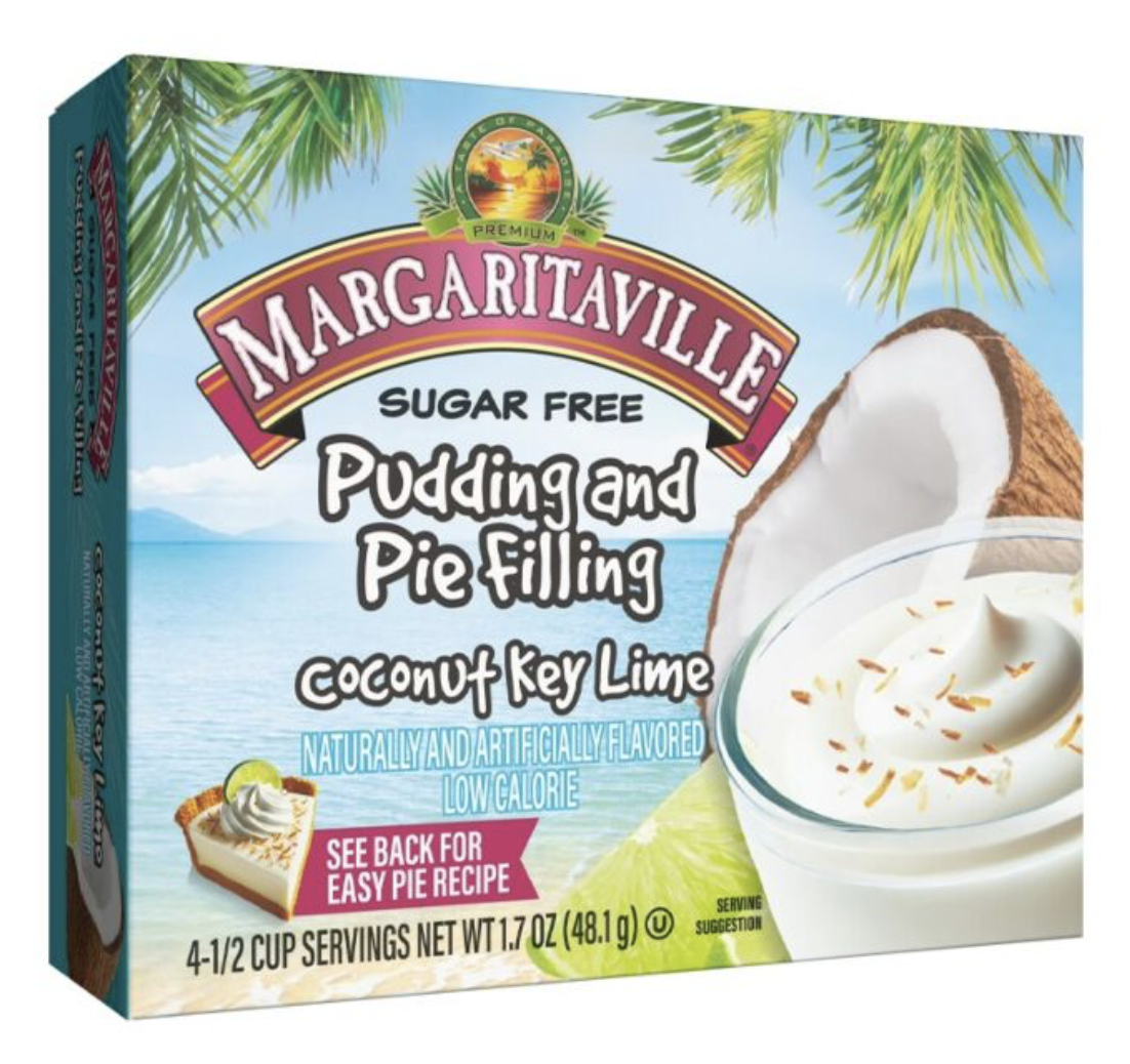 Margaritaville Sugar-Free Coconut Key Lime Pudding and Pie Filling