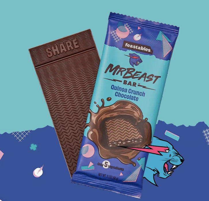 Feastables Mr Beast Bar Milk Chocolate - 2.11oz : Target