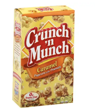 Crunch 'n Munch Caramel Popcorn with Peanuts