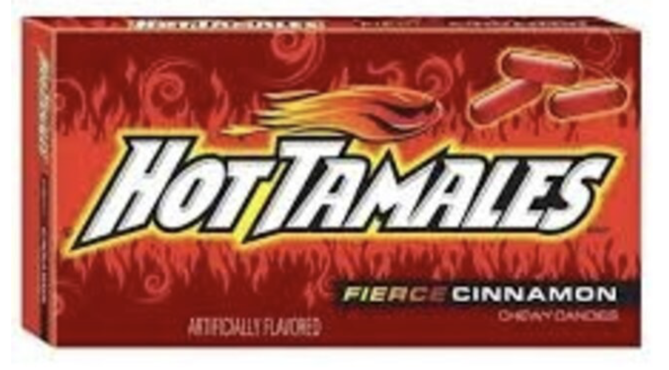 Hot Tamales Cinnamon Chewy Candies
