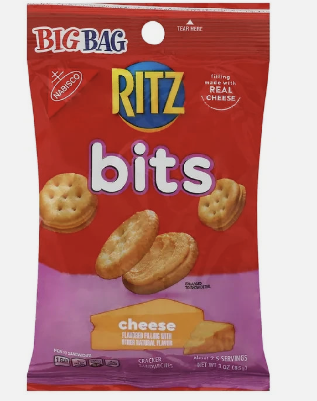 Ritz Bits Cheese Sandwich Crackers