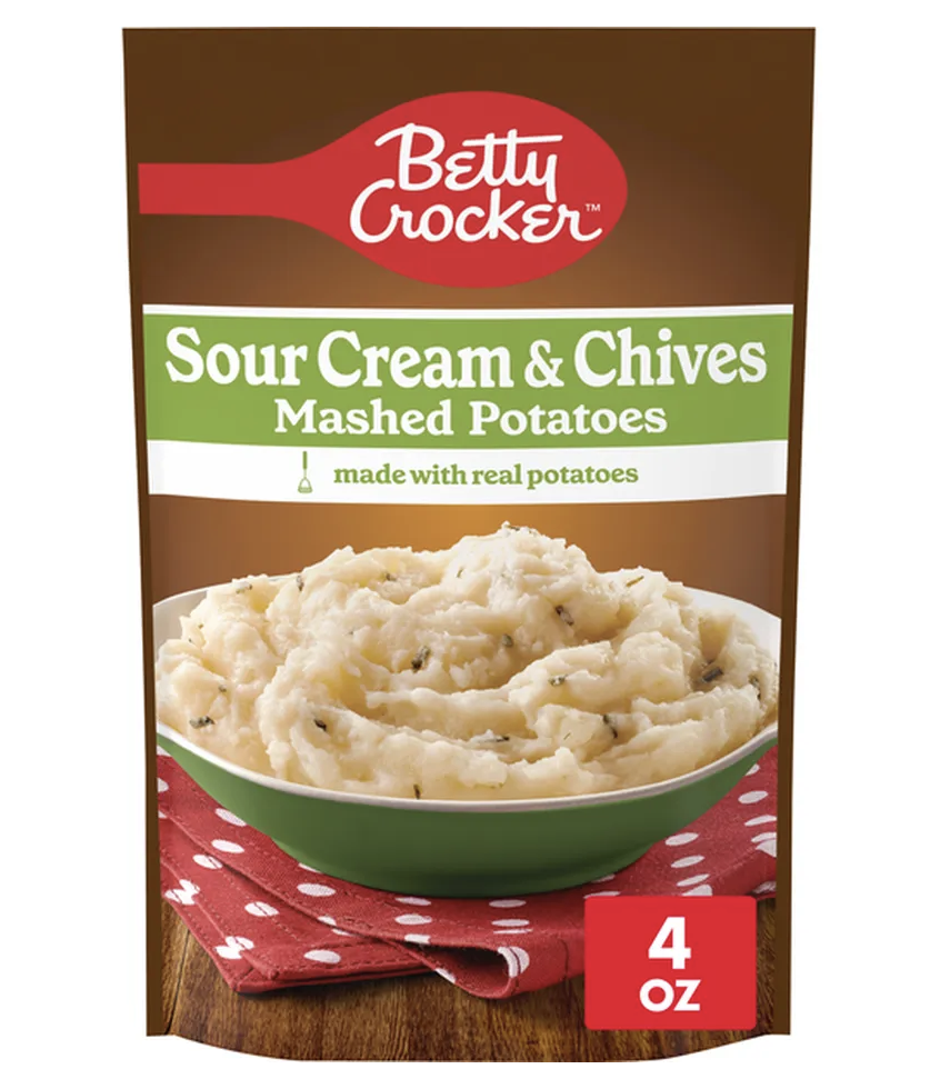 Betty Crocker Sour Cream & Chives Mashed Potatoes
