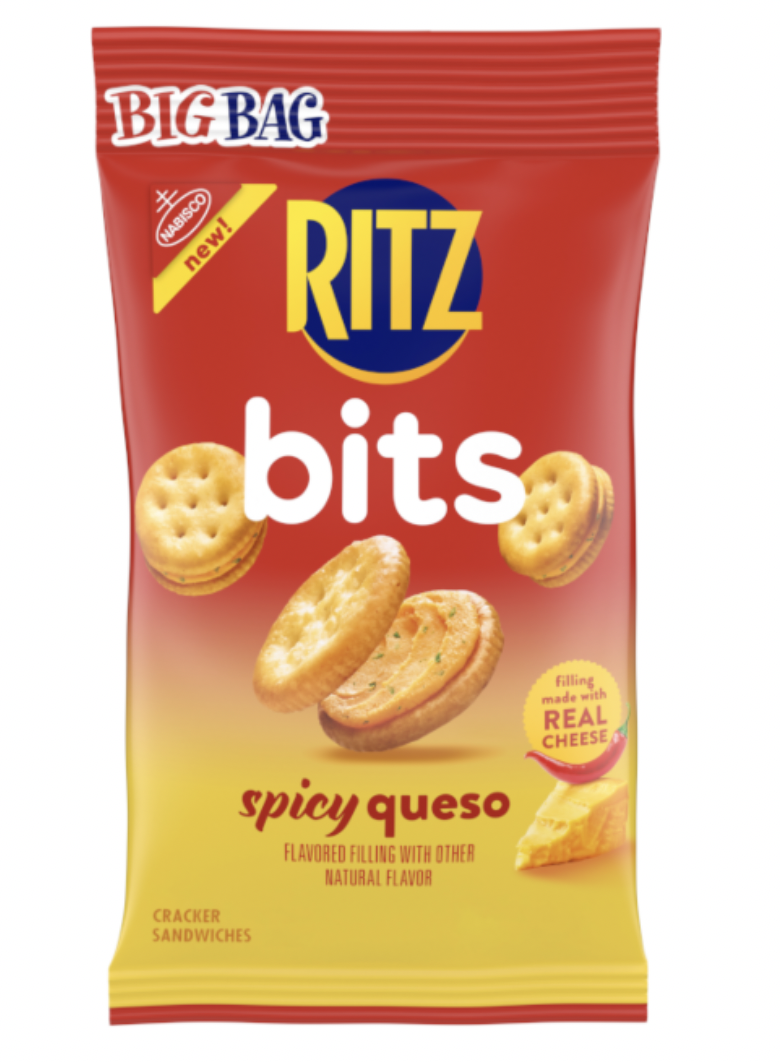 Ritz Bits Spicy Queso Crackers
