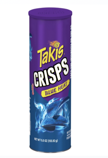 Takis Crisps Blue Heat Hot!