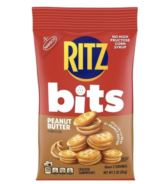 Ritz Bits Peanut Butter Sandwich Crackers