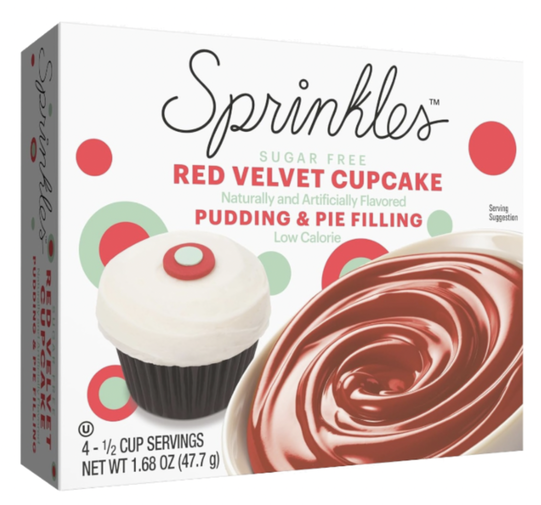 Sprinkles Sugar-Free Red Velvet Cupcake Pudding & Pie Filling