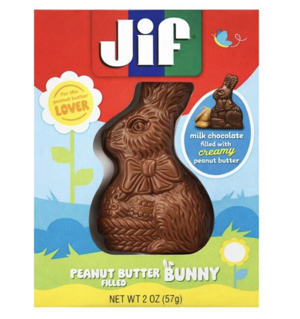 Jif Peanut Butter Filled Chocolate Bunny