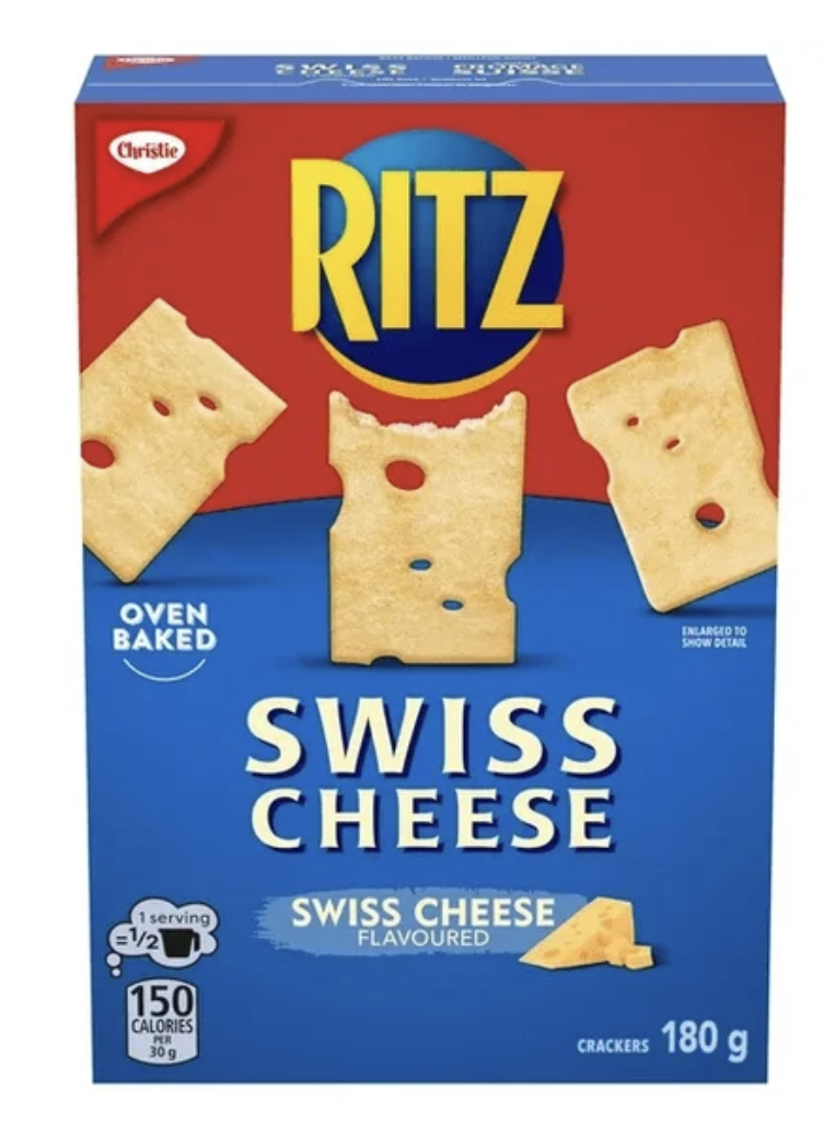RITZ Swiss Cheese Crackers