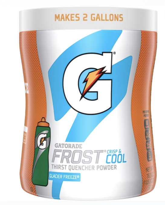 Gatorade Frost Glacier Freeze Powder