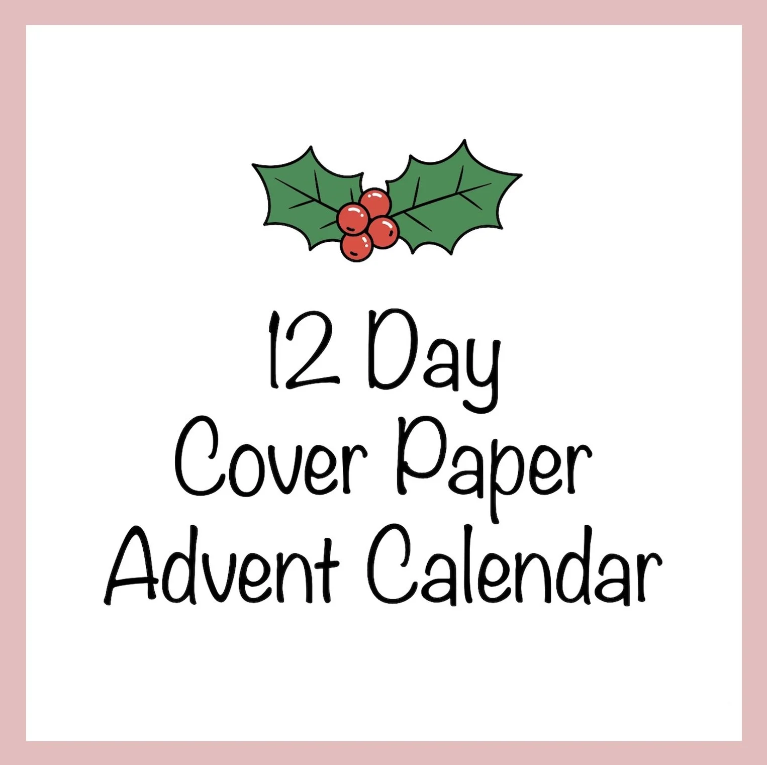 AMZ 12-Day Cover Paper Advent Calendar 2026