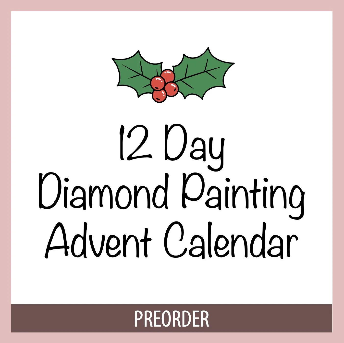 AMZ 12-Day Diamond Painting Advent Calendar 2026