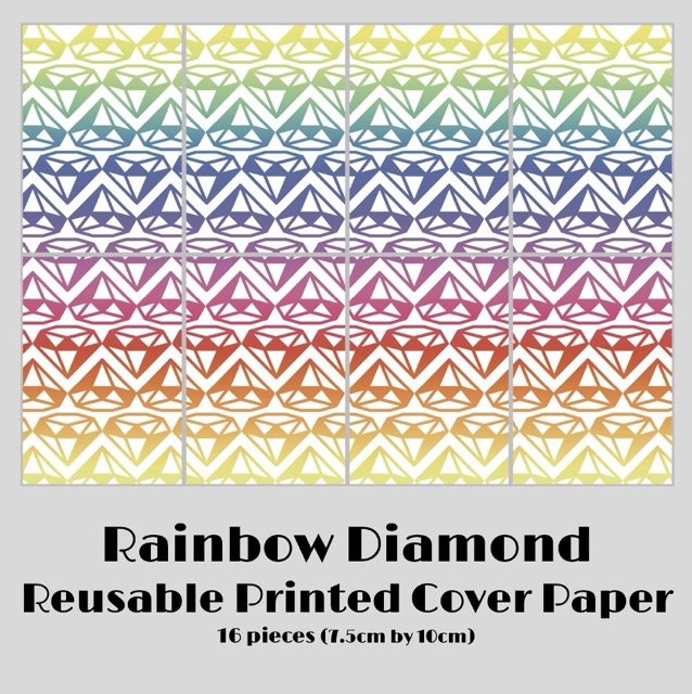 20 Stück Diamond Painting Paper Cover Release Papier, Antihaft Papier
