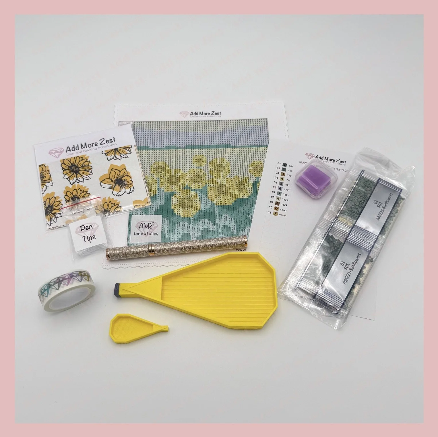 Diamond Painting Gift Box - Sunflowers