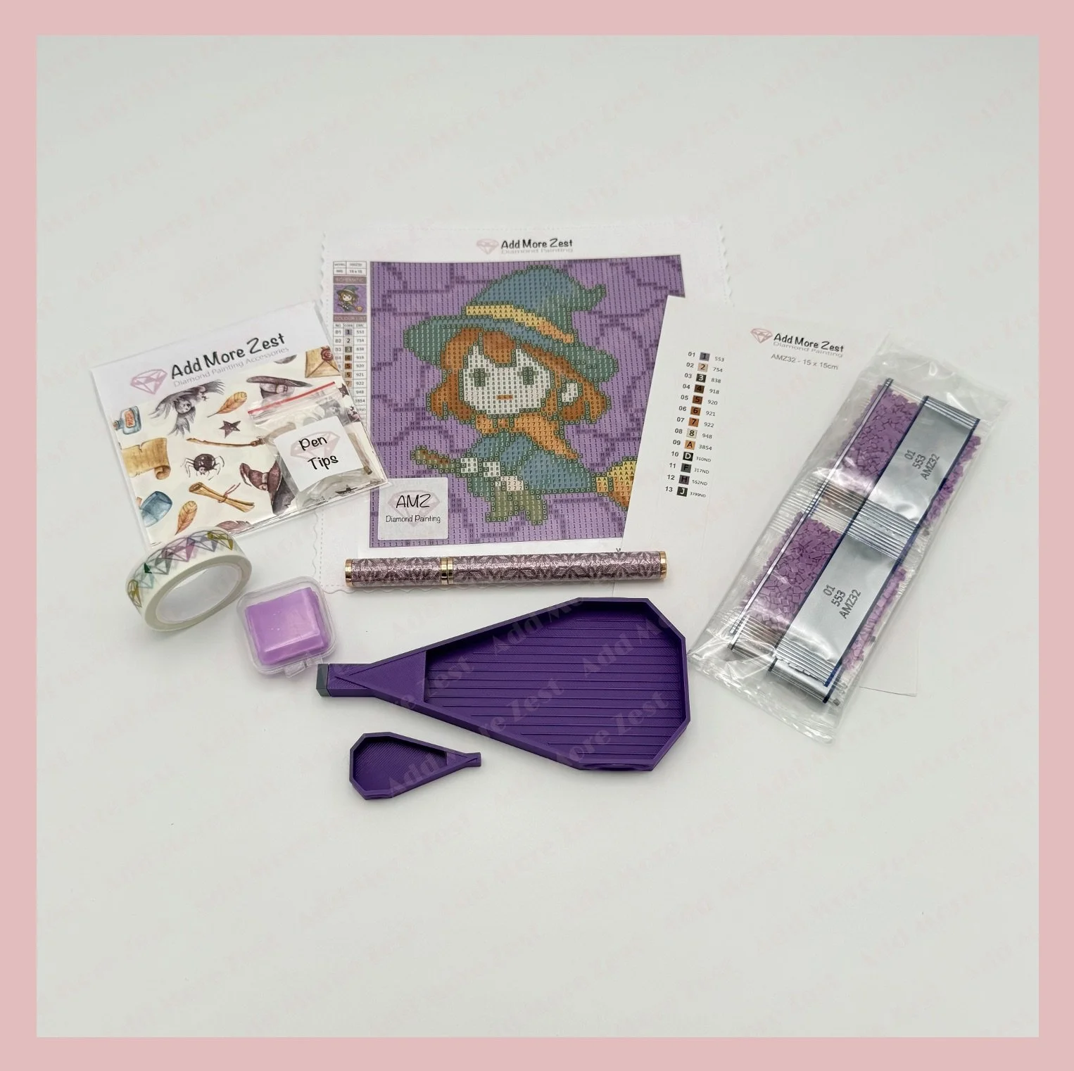 Diamond Painting Gift Box - Witch