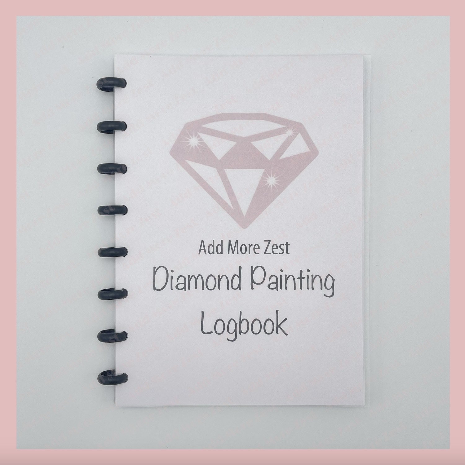 Diamond Painting Logbook | Add More Zest