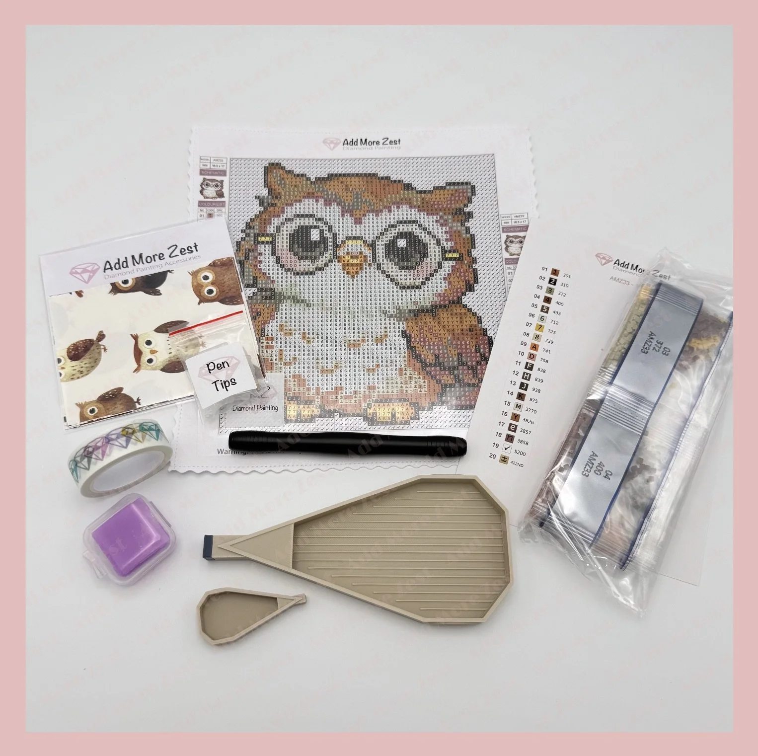 Diamond Painting Gift Box - Owl
