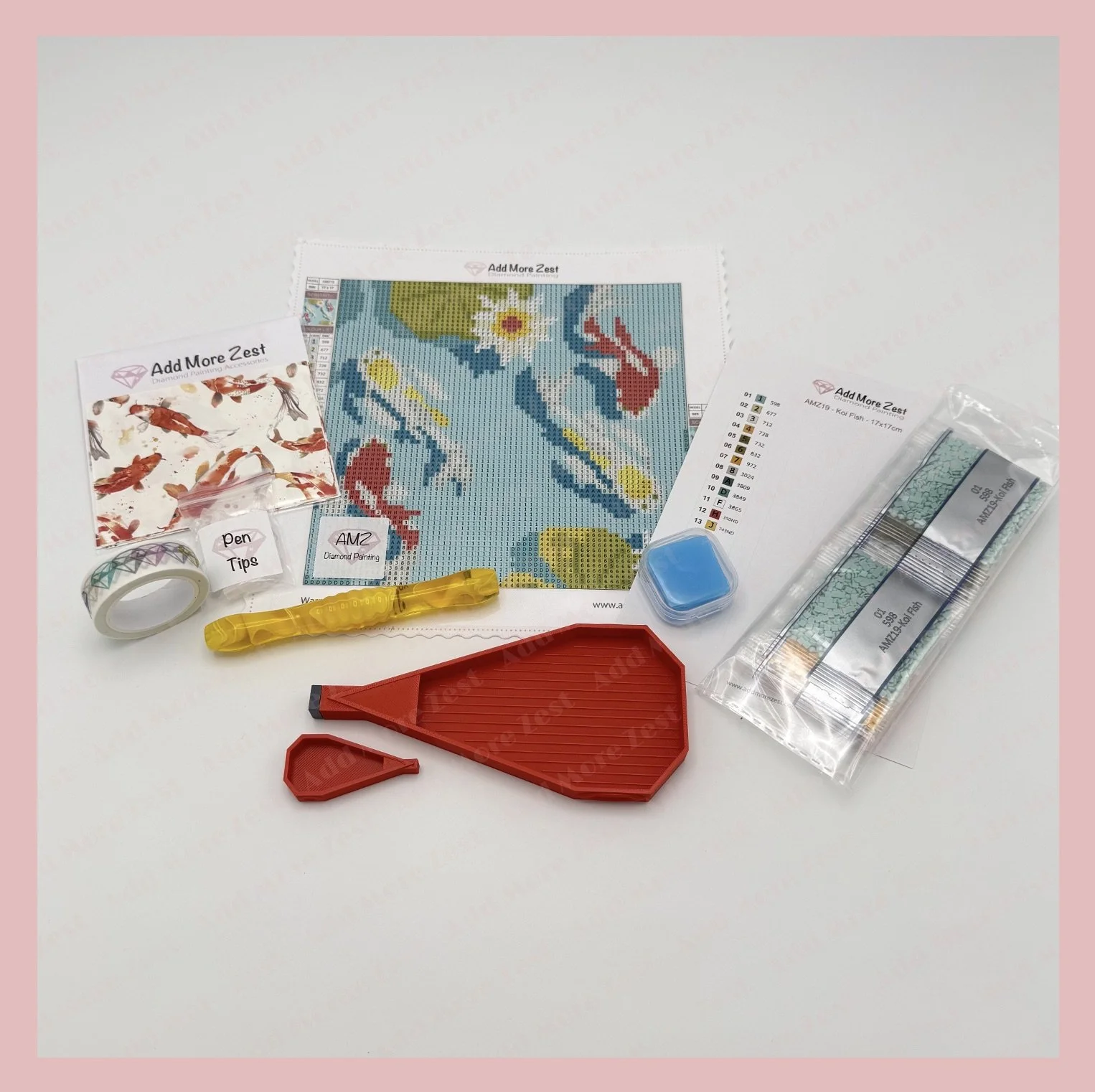 Diamond Painting Gift Box - Koi Fish