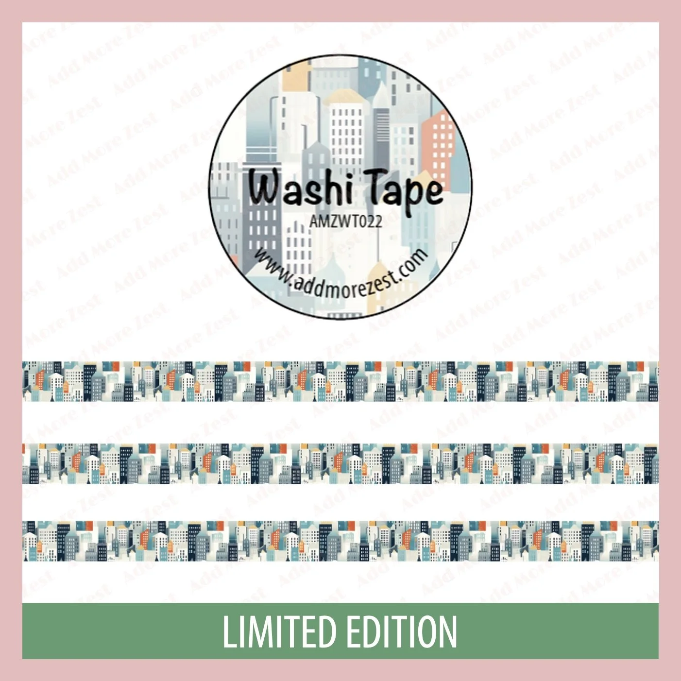 AMZ Washi Tape - City