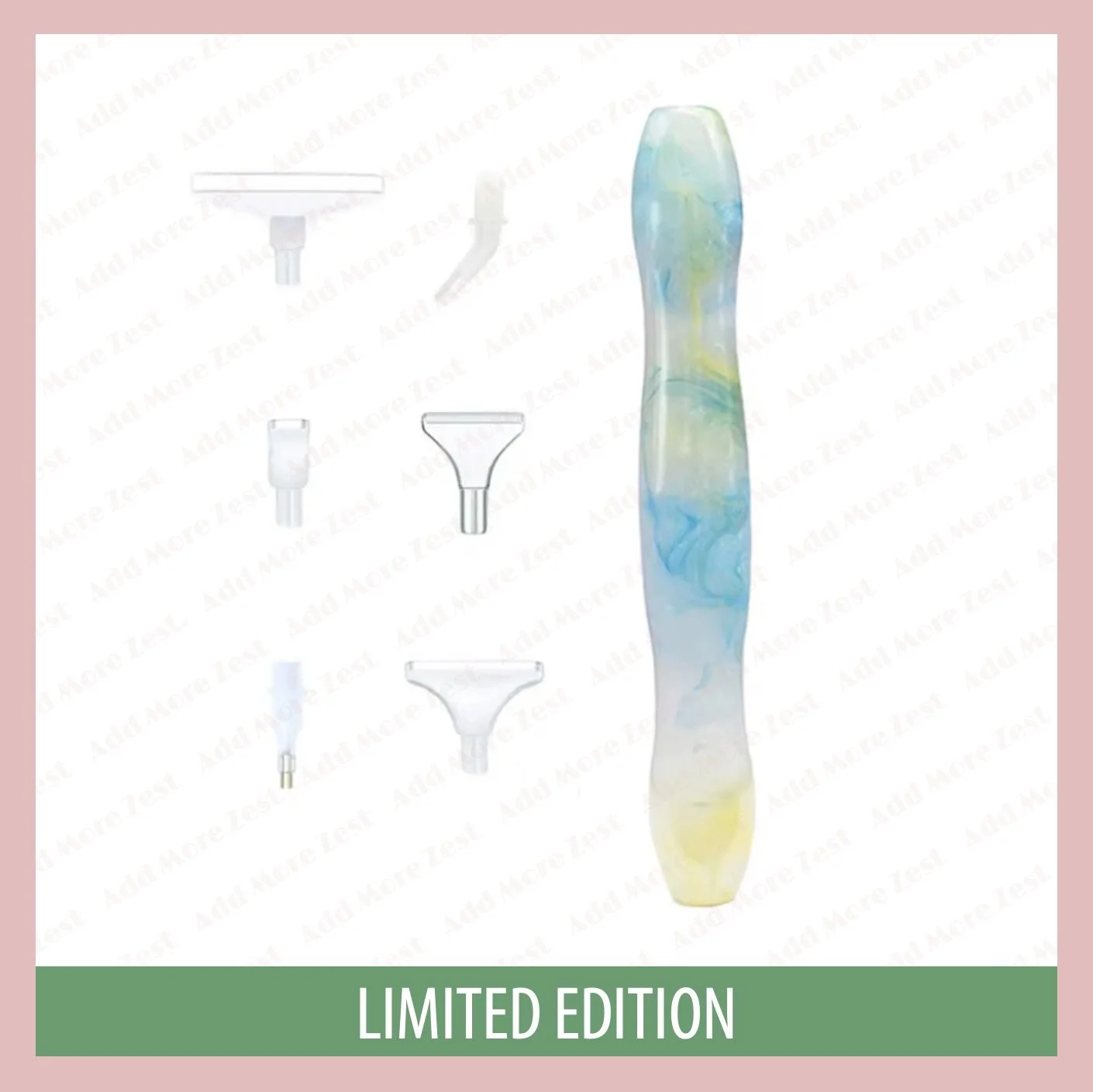 Yellow & Blue Resin Swirl Pen.jpeg