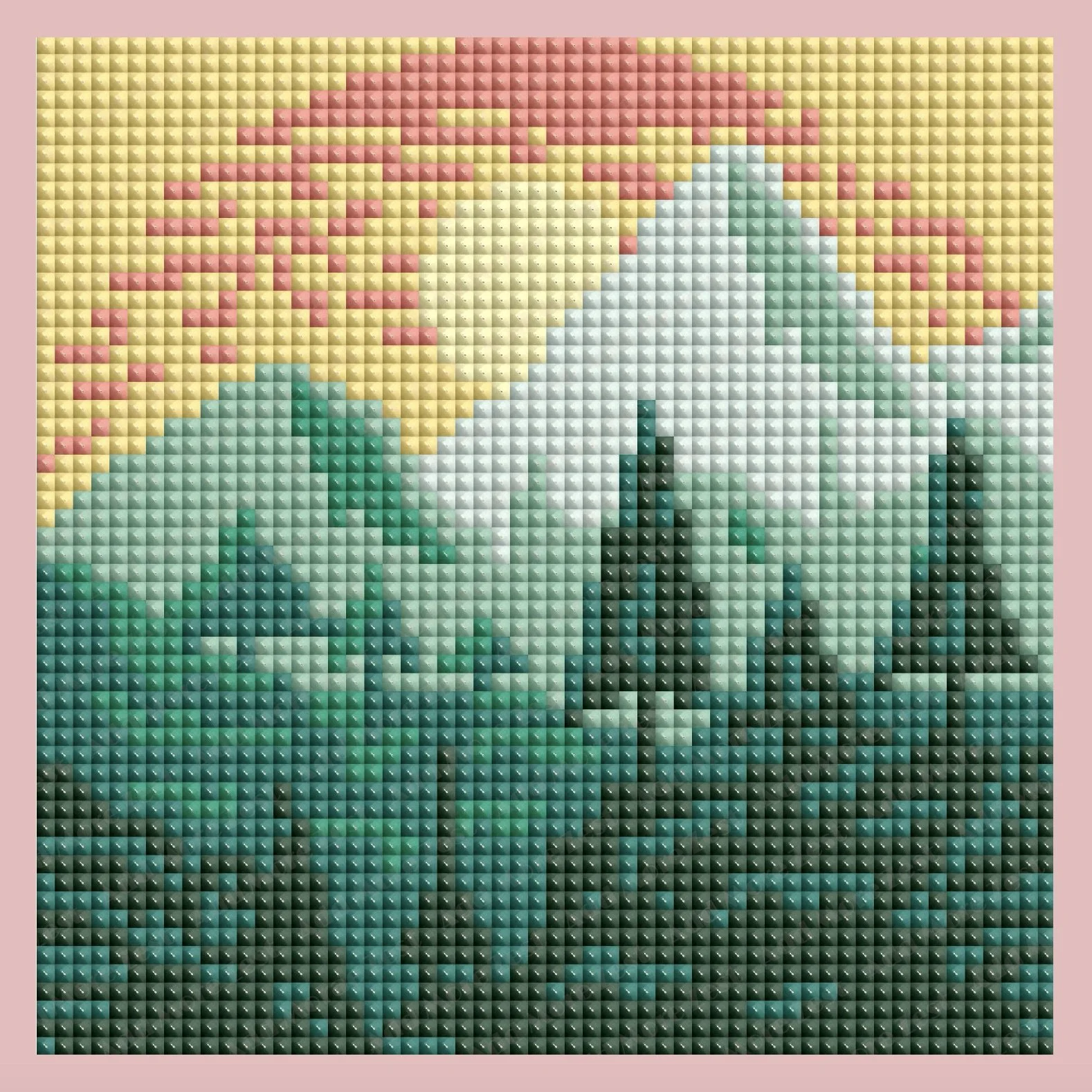 Mini Square Diamond Painting - Mountains