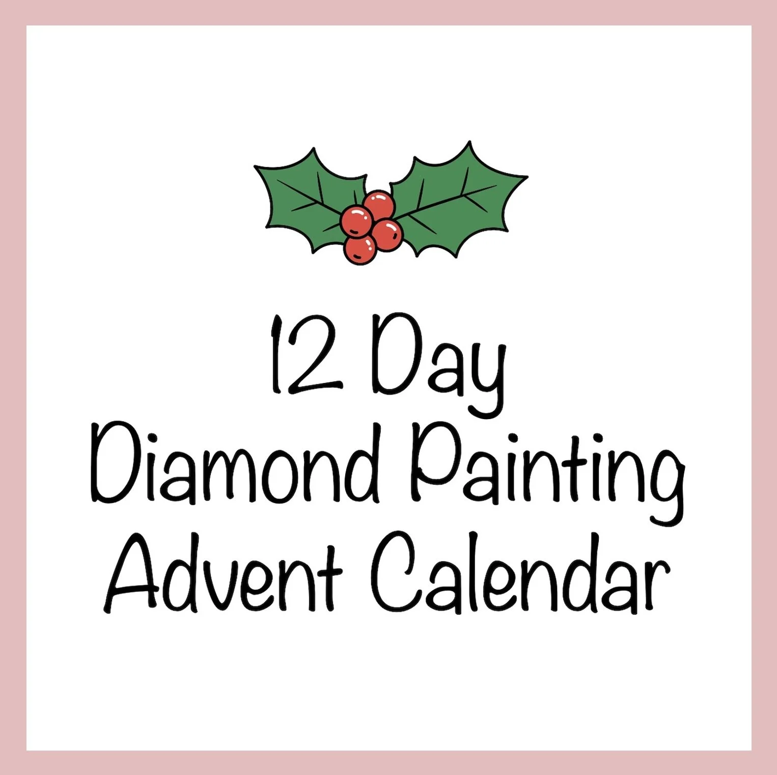 AMZ 12-Day Diamond Painting Advent Calendar 2026