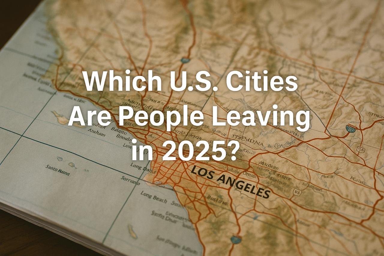 Which U.S. Cities Are People Leaving in 2025?