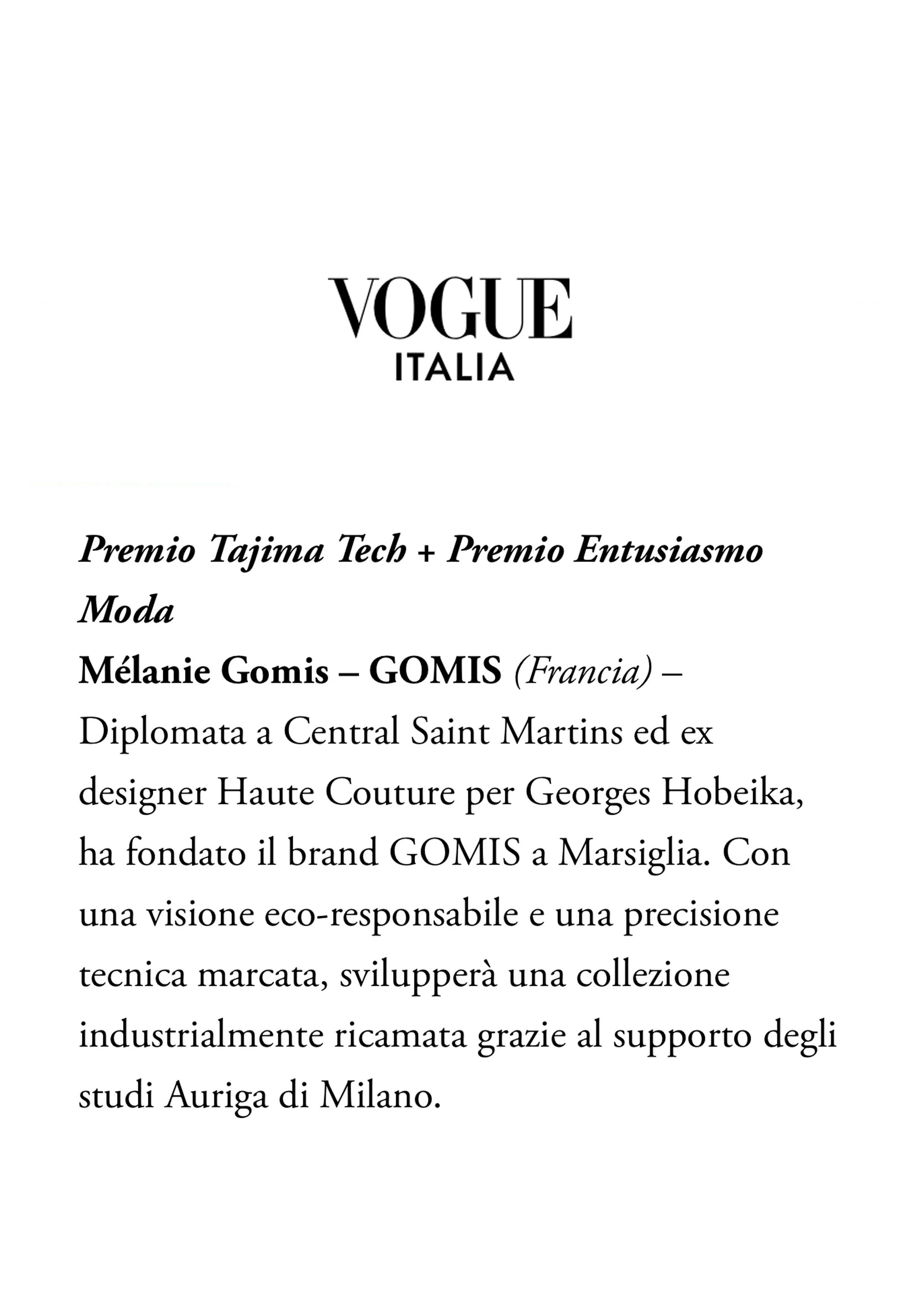 VOGUE ITALIA, June 2025