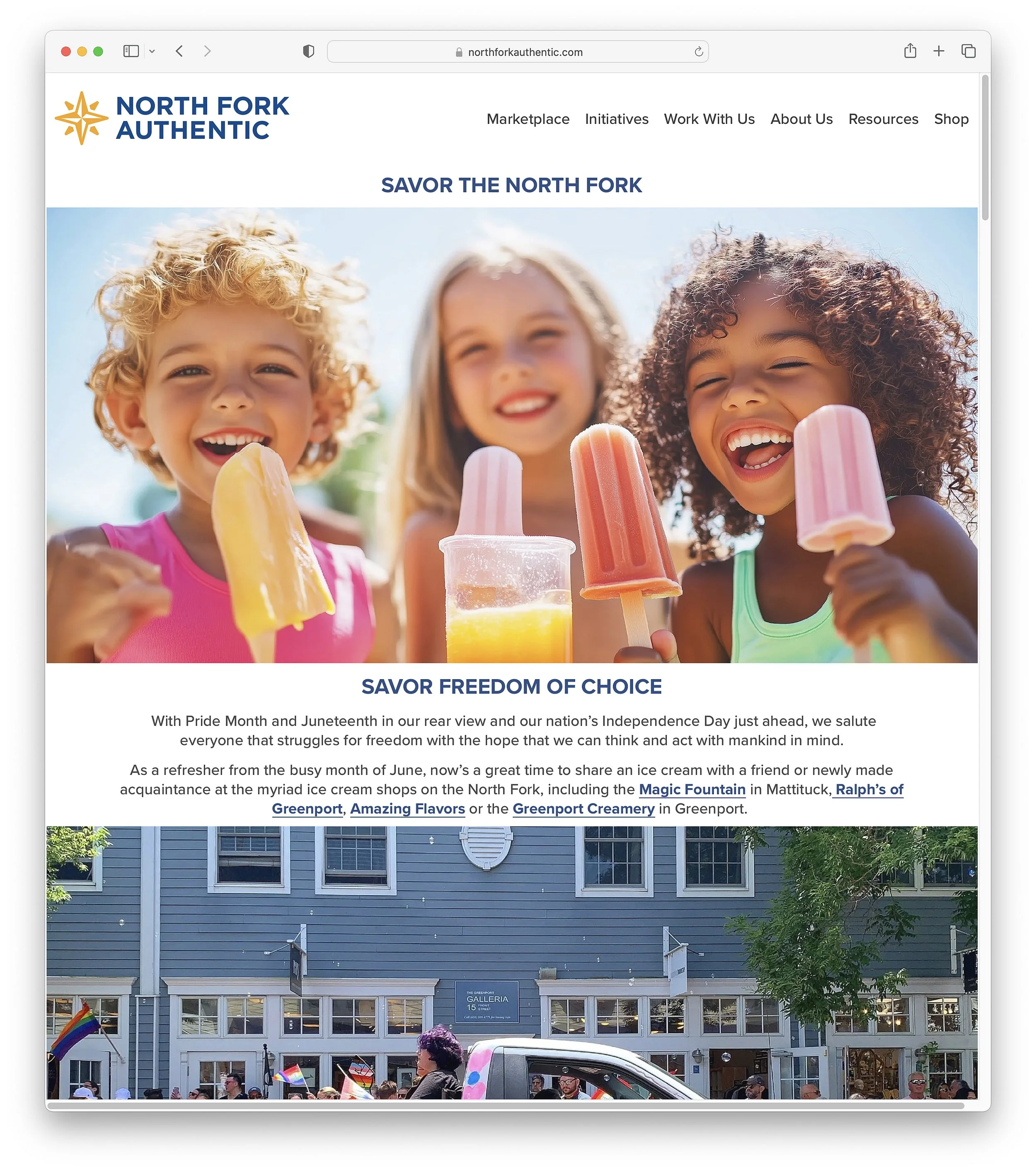 Savor Freedom of Choice-Summer celebrations and flavors on Long Island's North Fork
