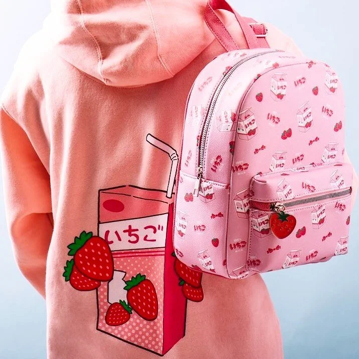 😌Happy Monday! Have you had your strawberry milk? grab our cute 🍓🥛merch over @hottopic ✨

#bioworld #strawberrymilk #hottopic #htfandom #merch #ootd #instagood #instadaily
