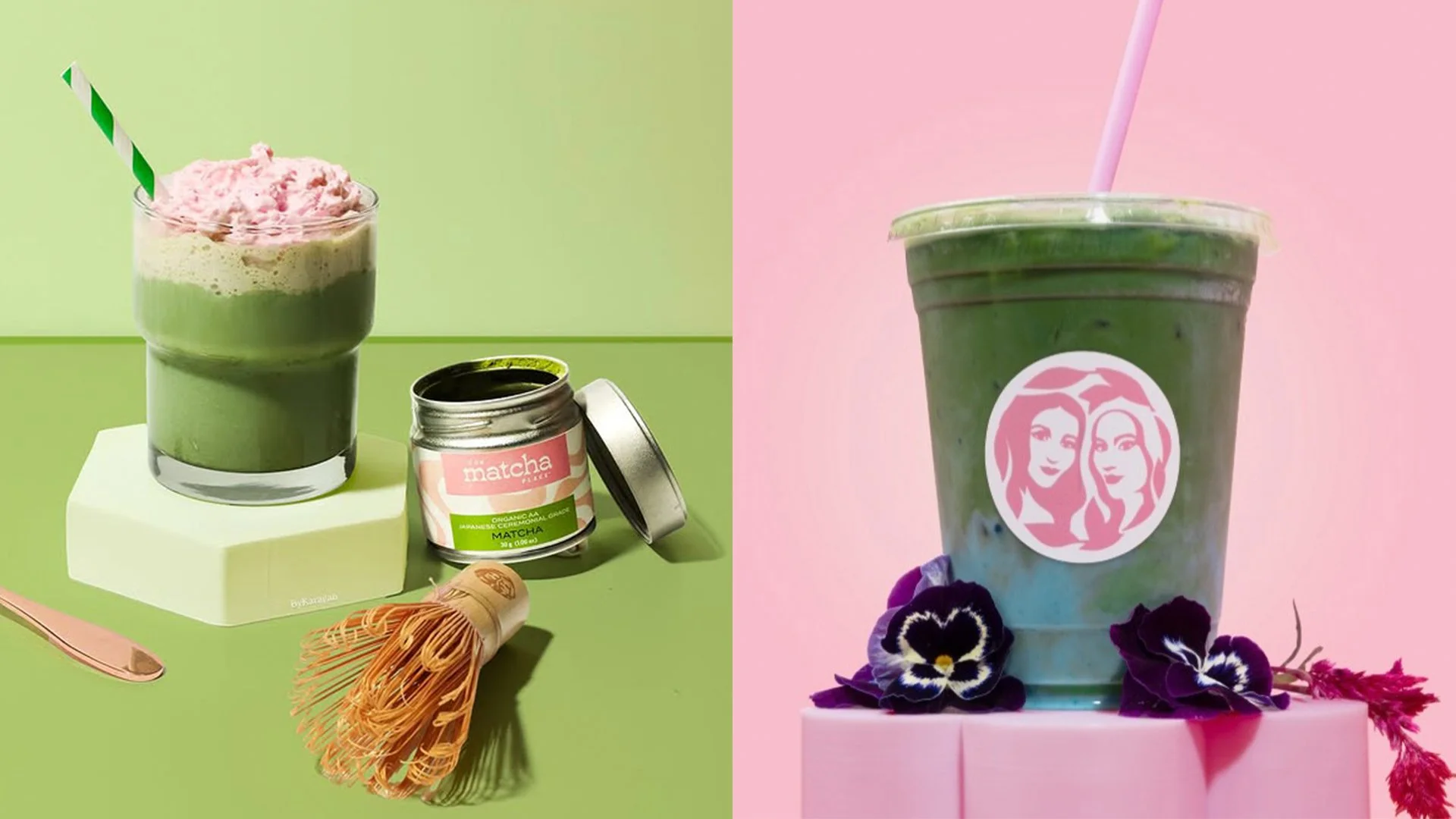 Brand and packaging design for matcha shop