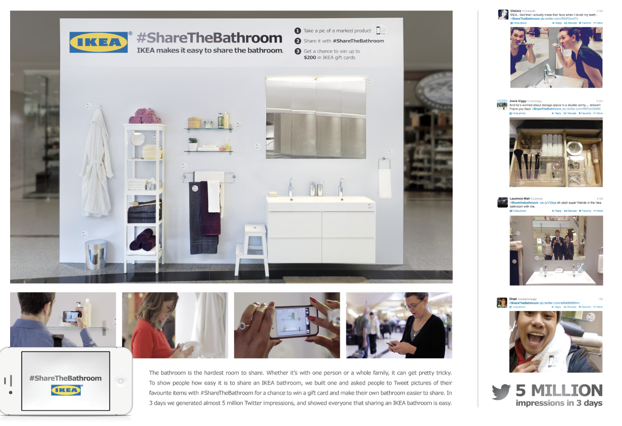 IKEA BATHROOM EVENT