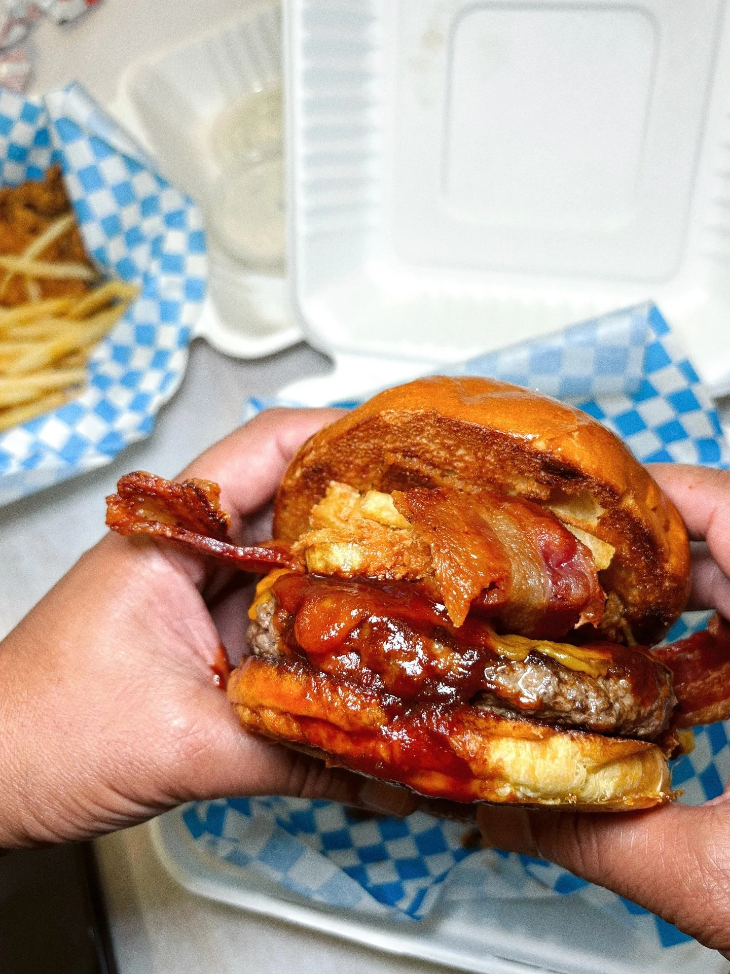 To-go never tasted this good. 🍔 Order online or at our lunch counter, 7-days a week!